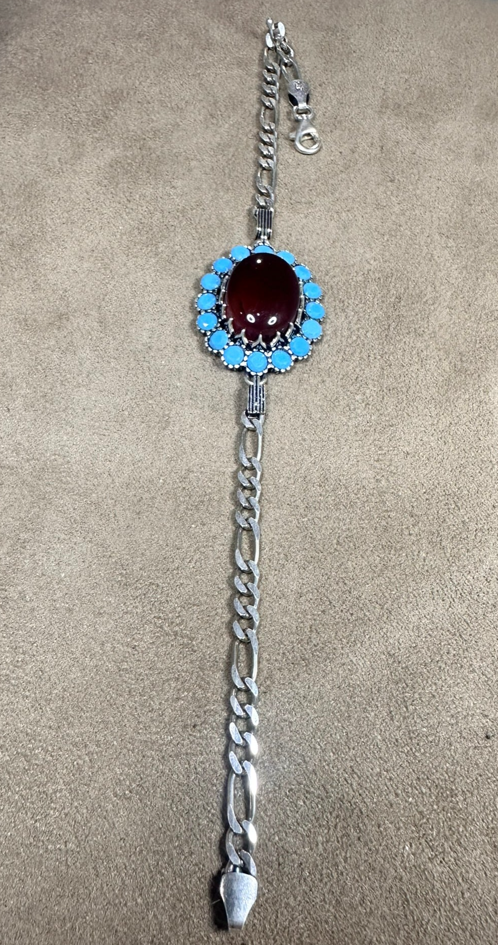 Brown Aqeeq Bracelet (Large)