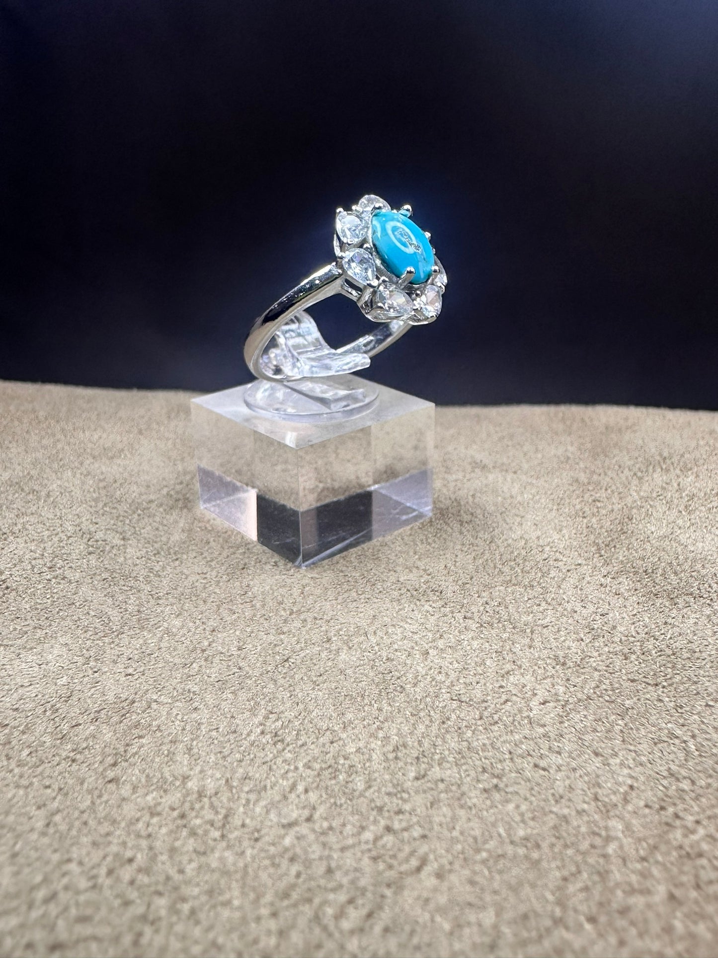 925 Silver Feroza Ring (Women)