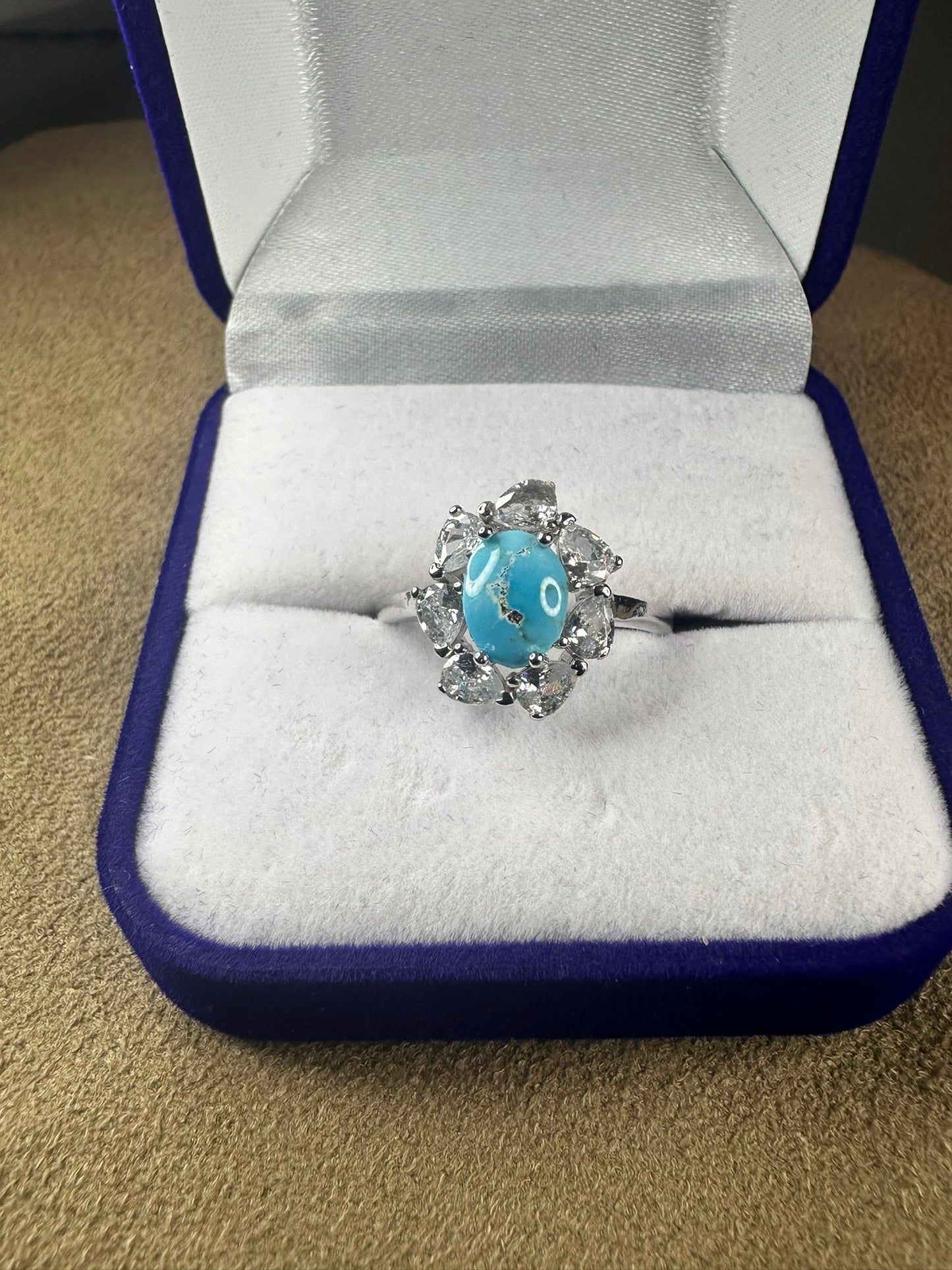 925 Silver Feroza Ring (Women)