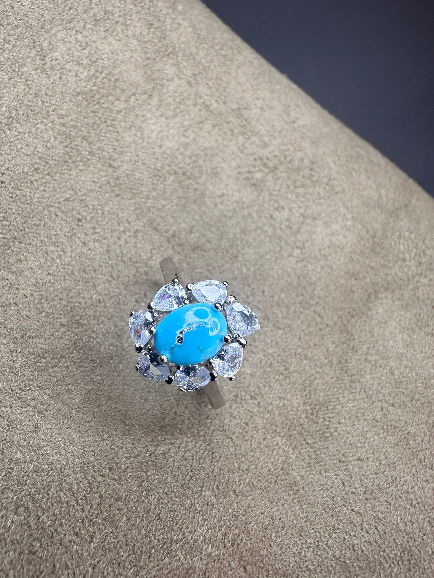 925 Silver Feroza Ring (Women)