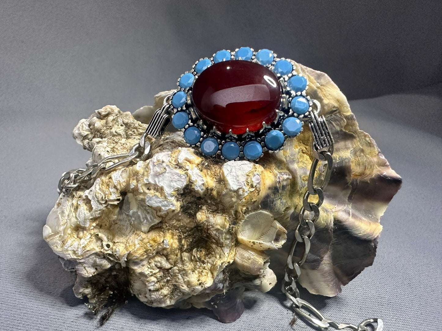 Brown Aqeeq Bracelet (Large)