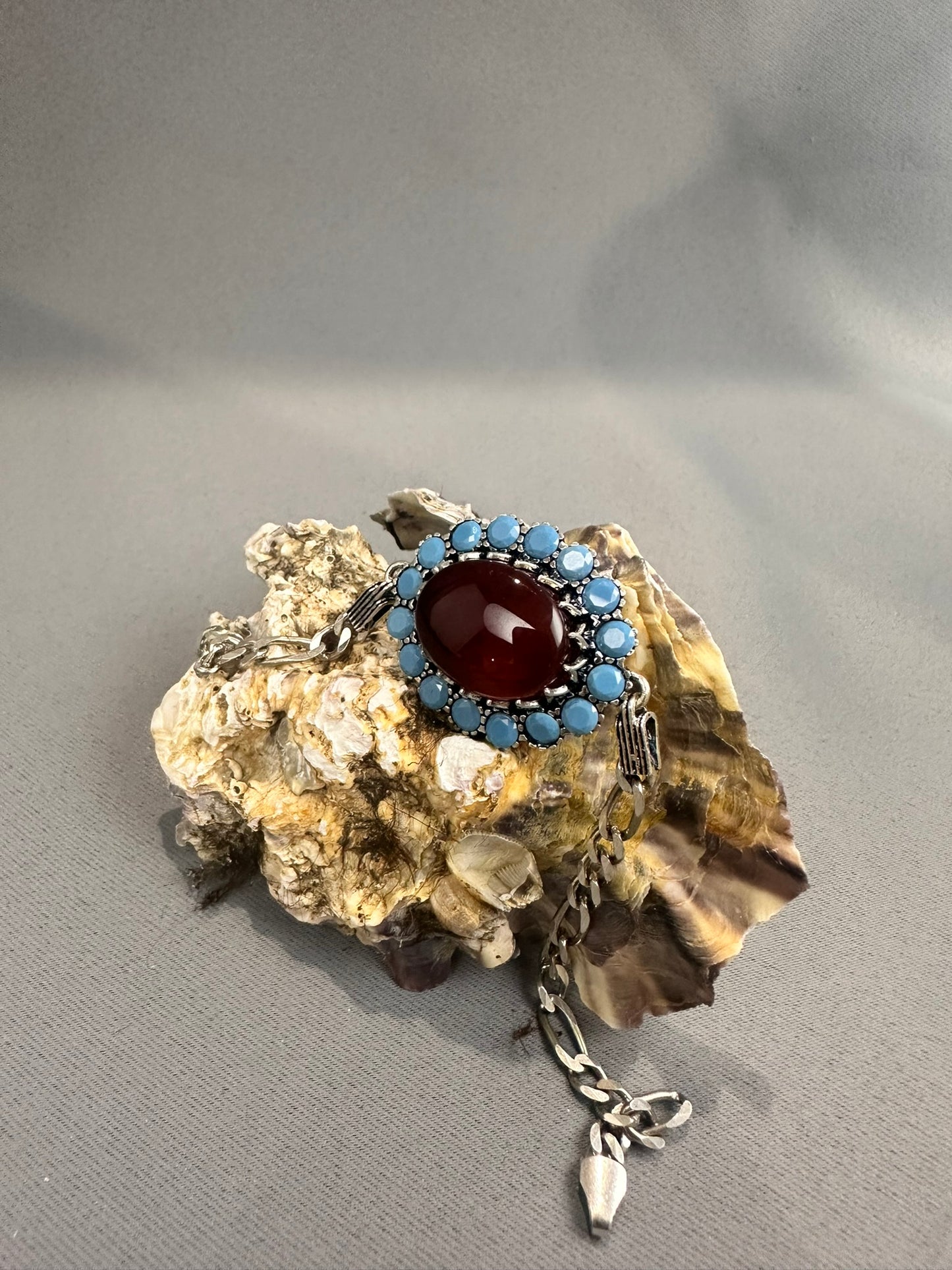 Brown Aqeeq Bracelet (Large)