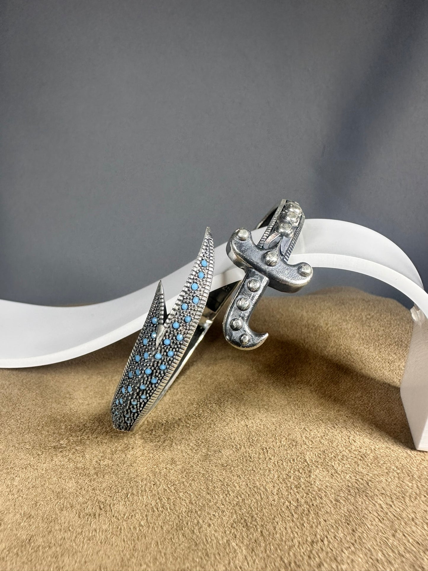 Imam Ali's Zulfiqar Bracelet (925K Silver)