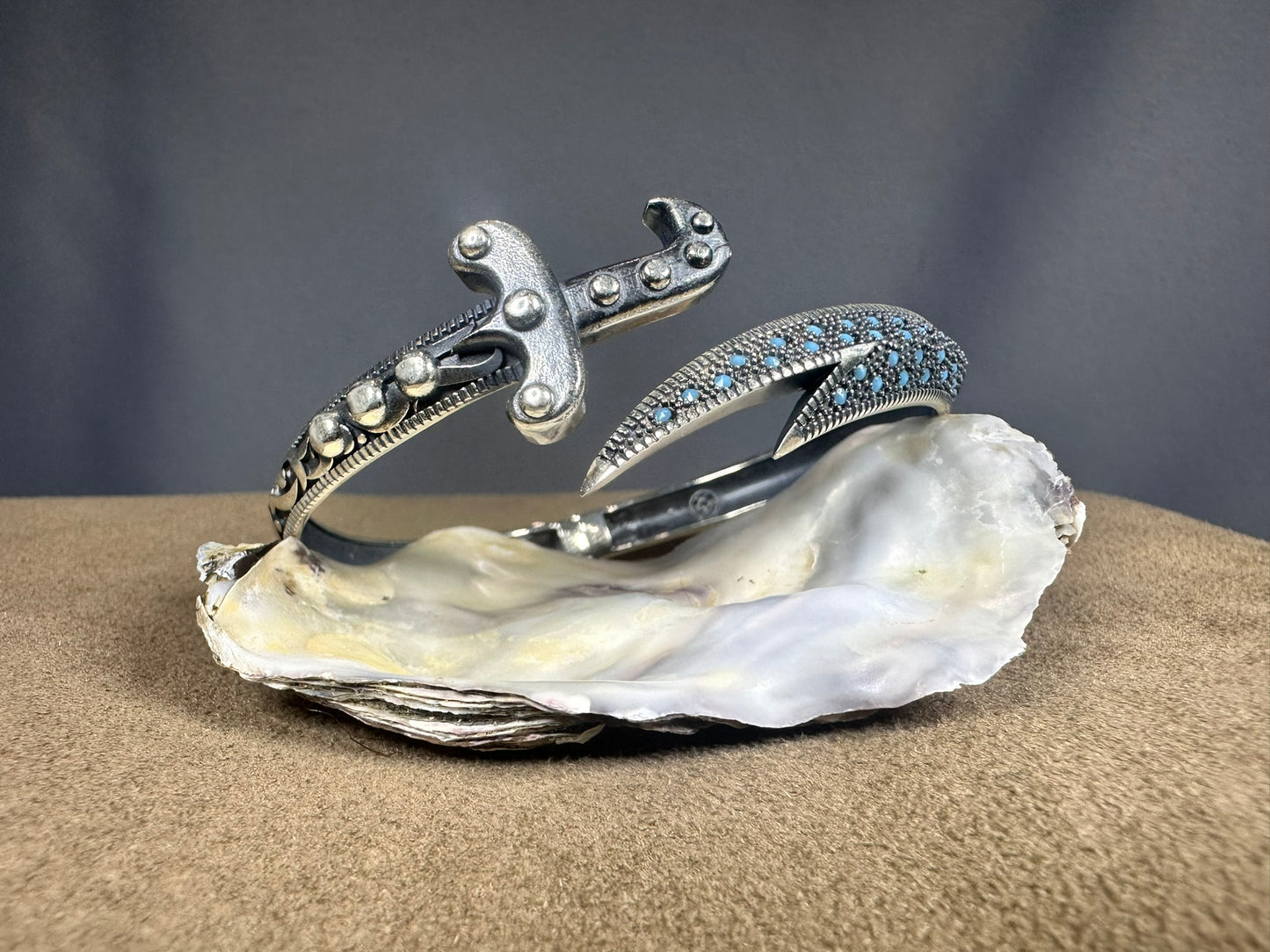 Imam Ali's Zulfiqar Bracelet (925K Silver)
