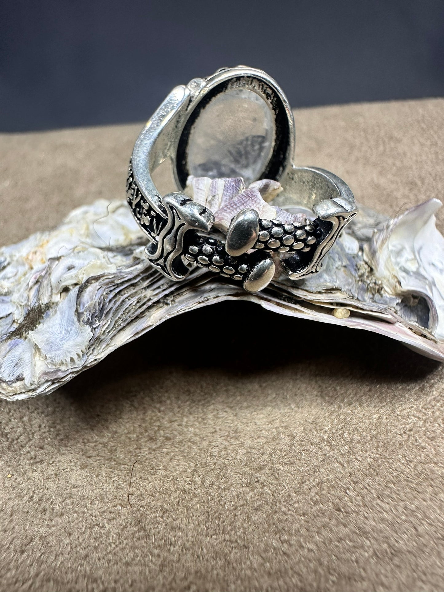 Dur Al Najaf Sterling Silver Ring For Men (Free Size)