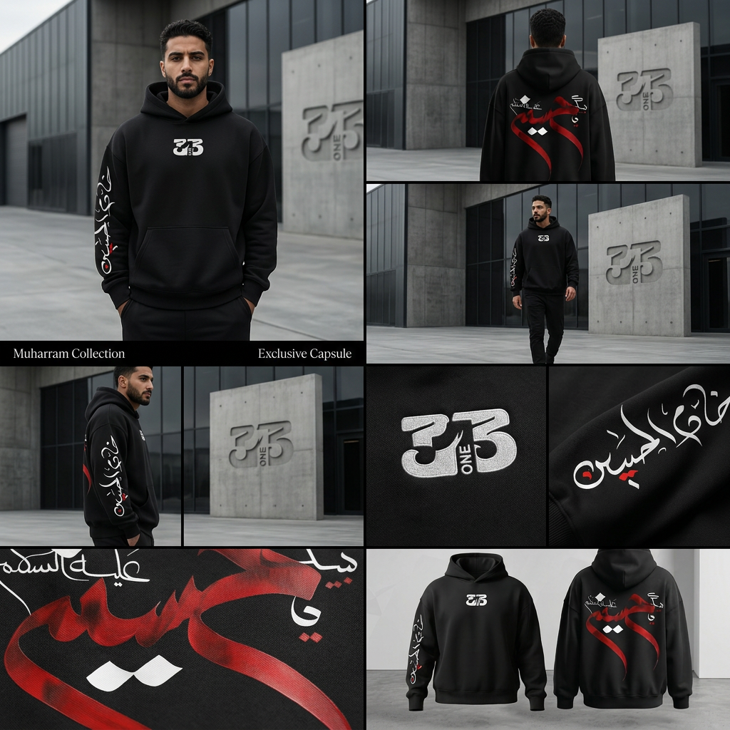 313 Collection – Muharram Hoodie LABIK YA HUSSEIN