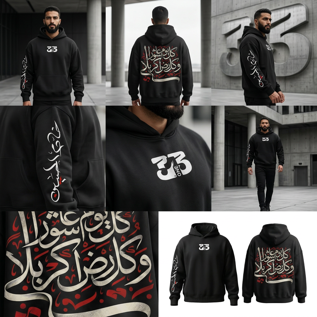 313 Collection – Muharram Hoodie ASHURA