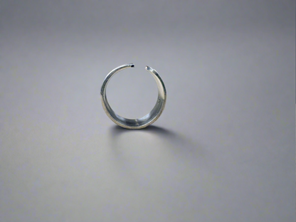 Silver Ring Zulfiqar (Free Size)