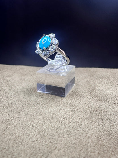 925 Silver Feroza Ring (Women)