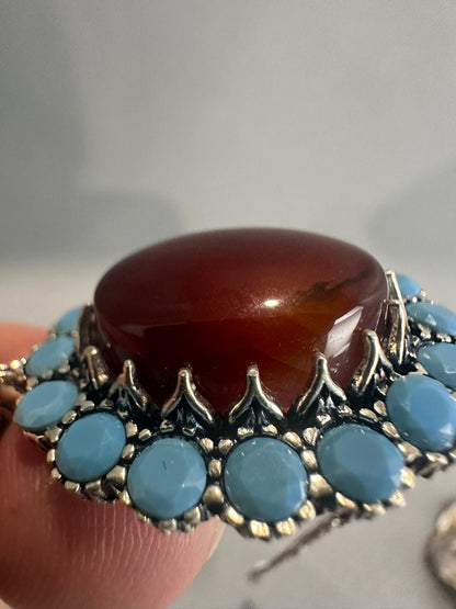 Brown Aqeeq Bracelet (Large)