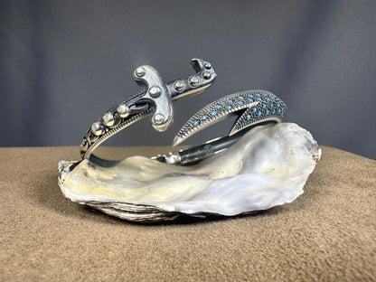 Imam Ali's Zulfiqar Bracelet (925K Silver)