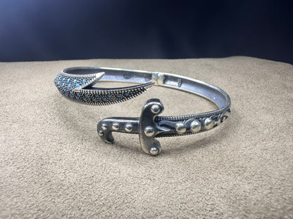 Imam Ali's Zulfiqar Bracelet (925K Silver)