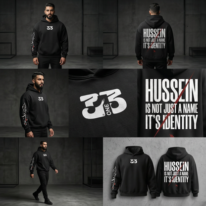 313 Collection – Muharram Hoodie HUSSEIN