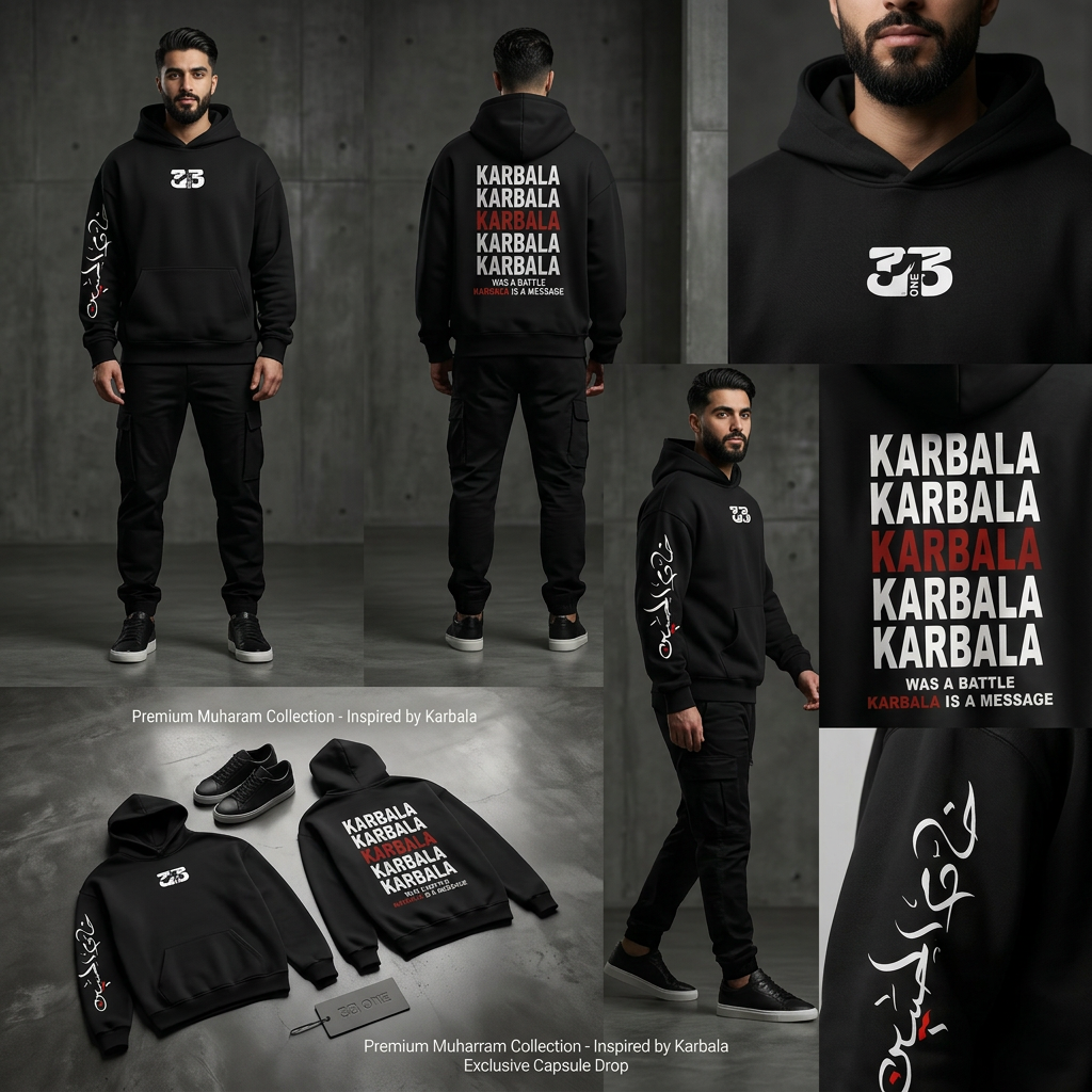 313 Collection – Muharram Hoodie KARBALA