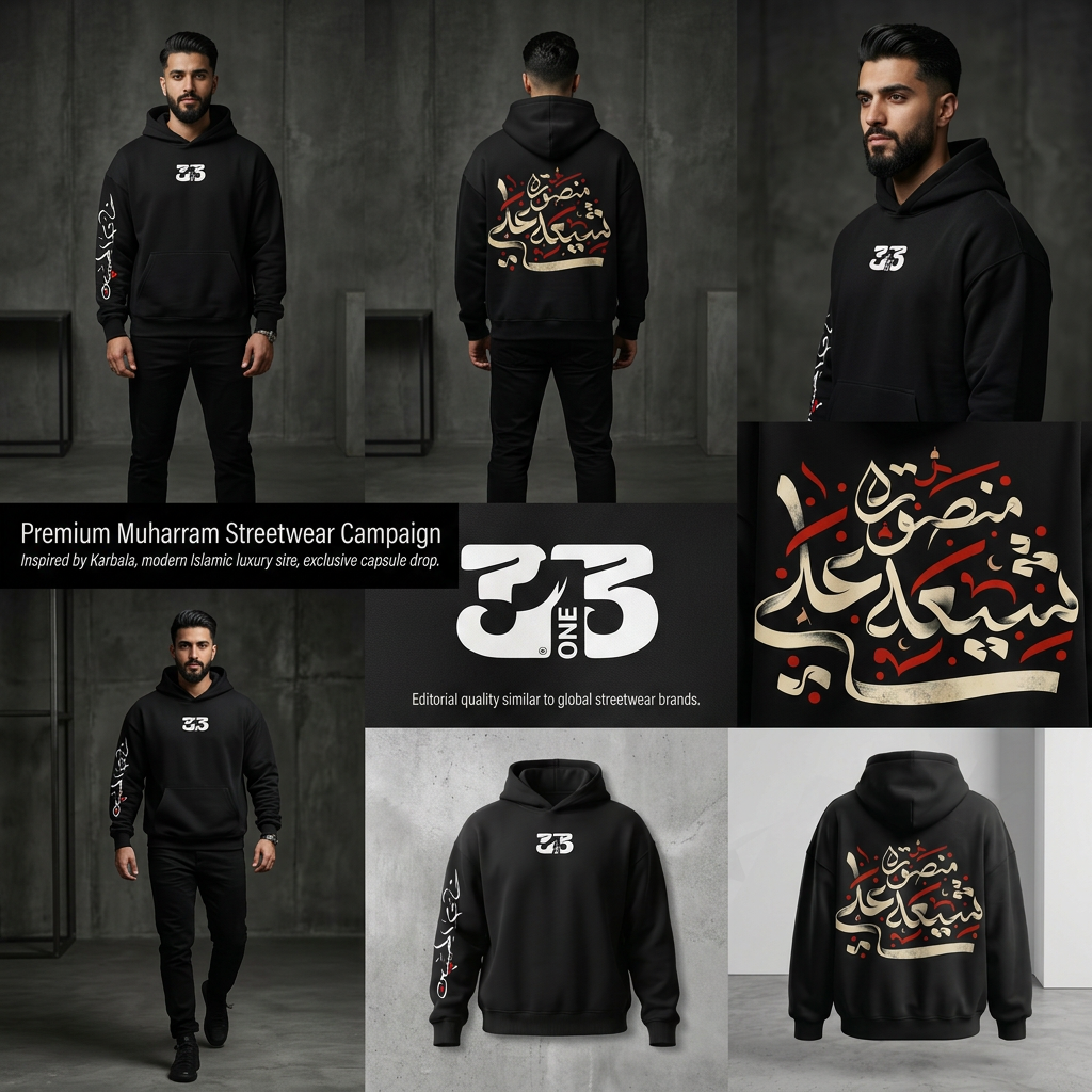 313 Collection – Muharram Hoodie SHIAT ALI