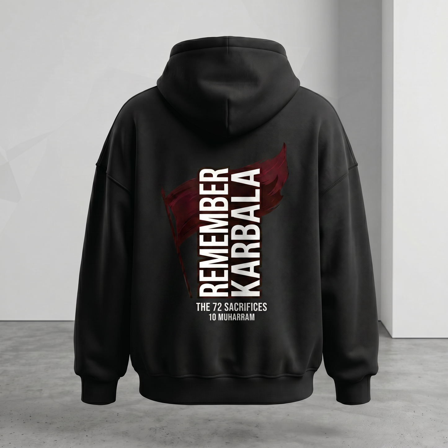 313 Collection – Muharram Hoodie REMEMBER KARBALA